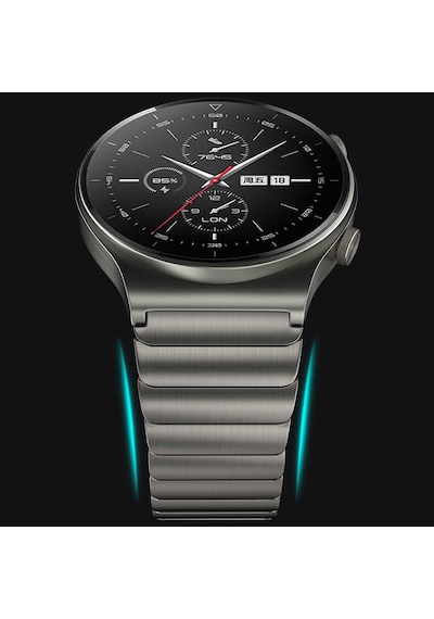 Xiaomi Amazfit Pace Uyumlu Krd-35 22mm Metal Ardx Kordon-siyah