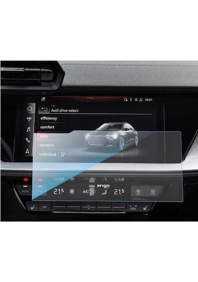 Audi S3 Ekran Koruyucu 10.1 İnç Multimedya Nano Şeffaf