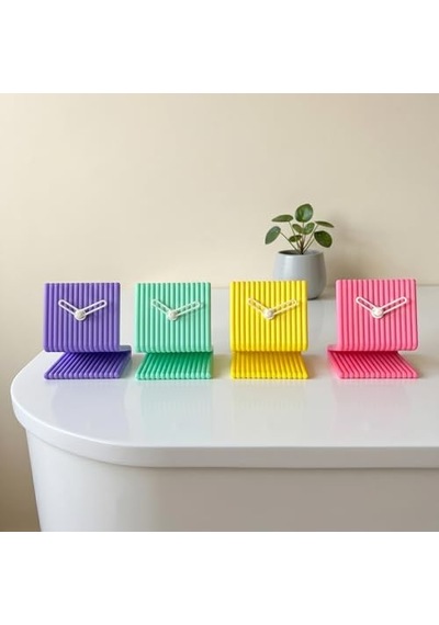 Dekoratif Masa Saati Sarı - Sessiz Analog Tıklamayan, Modern Minimalist, Ofis Çalışma Masası Ve Yatak Odası Başucu Saati, 9x11 Cm Küçük, Pille Çalışan 120 Dekoratif Masa Saati Sarı - Sessiz Analog Tıklamayan, Modern Minimalist, Ofis Çalışma Masası Ve Yatak Odası Başucu Saati, 9x11 Cm Küçük, Pille Çalışan 120