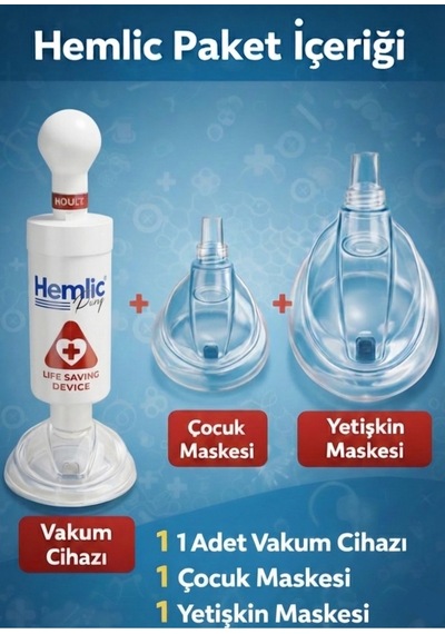 Heimlich Kiti Hemlic Pompasi Hemlik Pompasi 2si Bir Arada