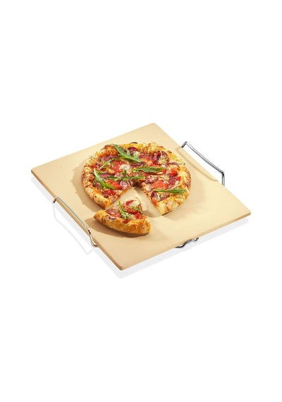 Pizza Taşı Bbq 38x35,5x3,5cm, Fırında Taş Fırın Lezzeti
