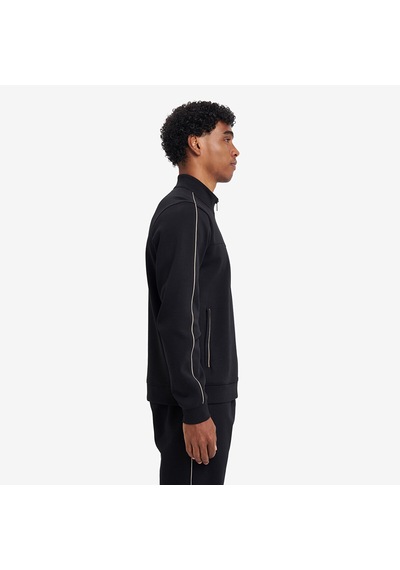 Lescon Siyah Erkek Fermuarlı Sweatshirt 26n-1124