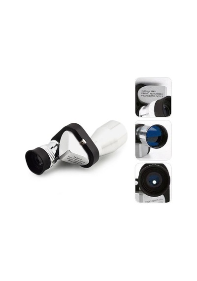 Eco Port 8x20 Tekli Dürbün Monoküler Mini Dürbün Kırmızı Camlı Avuç Içi Dürbünü Çok renkli