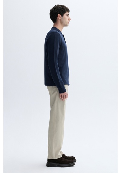 Mudo Erkek Erkek Bej Rengi Tapered Fit Chino Pantolon 1264893