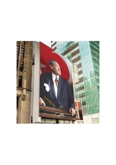 Raşel Kumaş Atatürk Resmi, 200x300 Cm Boyut İle Dekoratif 1000 x 1500 CM