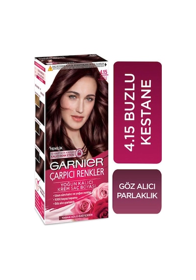 Çarpıcı Renkler Boya No:415 Buzlu Kestane