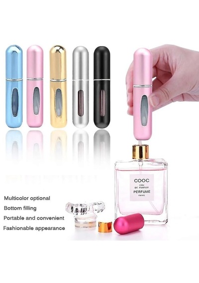 Cep Parfüm Şişesi Doldurulabilir Mini 5 Ml Çanta İçi Cep Yedek Parfüm Şişesi