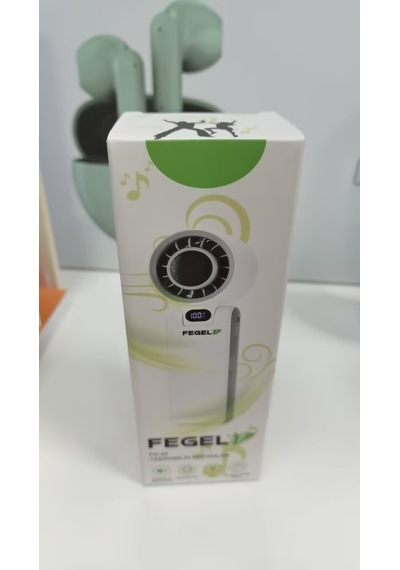 Fg-52 Bluetooth Hoparlörlü Taşınabilir Fan