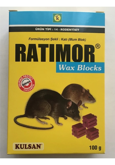 Ratimor Wax Blok Fare Zehiri 100 G
