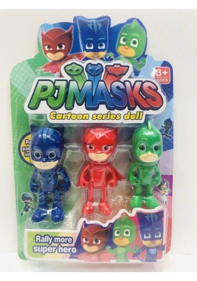 Pj Maskeliler Pj Masks 3 Lü Oyuncak Set Pija Maskeliler