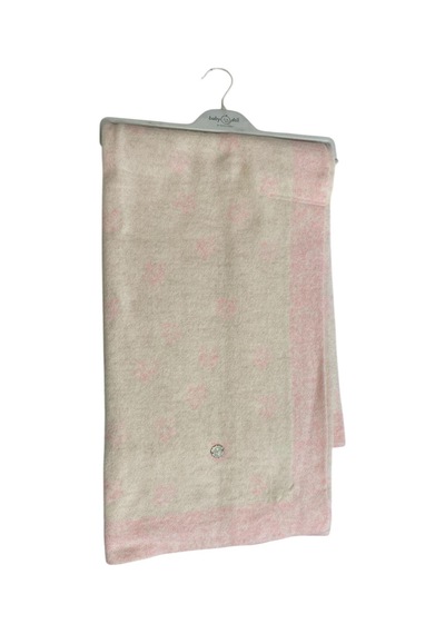 Battaniye Babydola Pembe - Ekru Asortili Açık Pembe