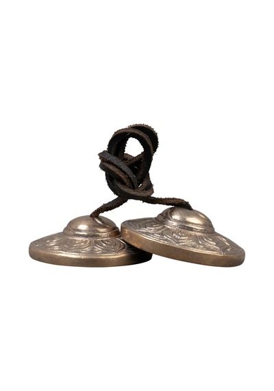 Sela 7,5cm Çaplı Tingsha Zilleri Zimbeln Lotus Setın1