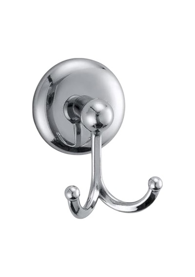2li Banyo Havlu Bornoz Askılığı Gri
