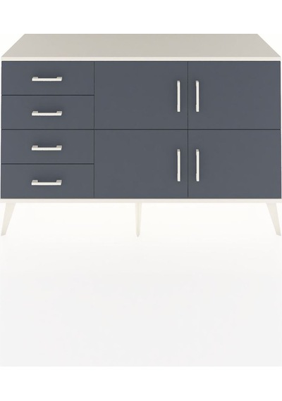 Hyperion Konsol 2 Raflı 4 Çekmeceli 4 Kapaklı 132x44x83 Aytaşı-antrasit Antrasit Hyperion Konsol 2 Raflı 4 Çekmeceli 4 Kapaklı 132x44x83 Aytaşı-antrasit Antrasit