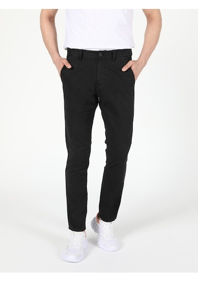 Colin's Slim Fit Orta Bel Erkek Pantolon CL1049749_Q1.V2_BLK
