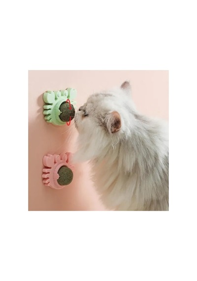 2 Adet Yengeç Oyun Topu Kedi Otu Catnip Yapışkan