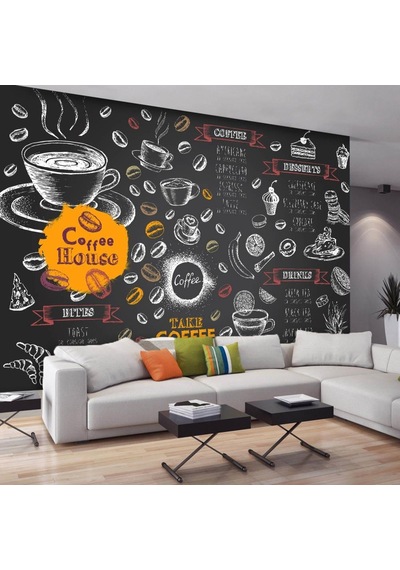 Kahve Temalı Duvar Kağıdı