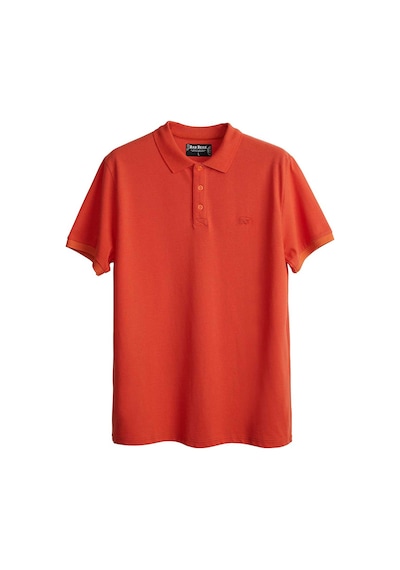 Bad Bear Stark Polo Erkek Tişört 21.01.07.051-C38 Turuncu