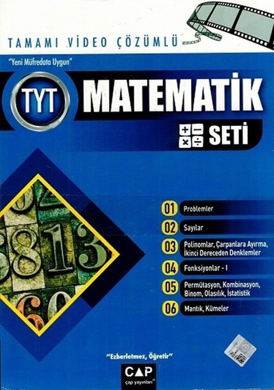 Çap Yayınları Tyt Matematik Seti Tamamı Video Çözümlü