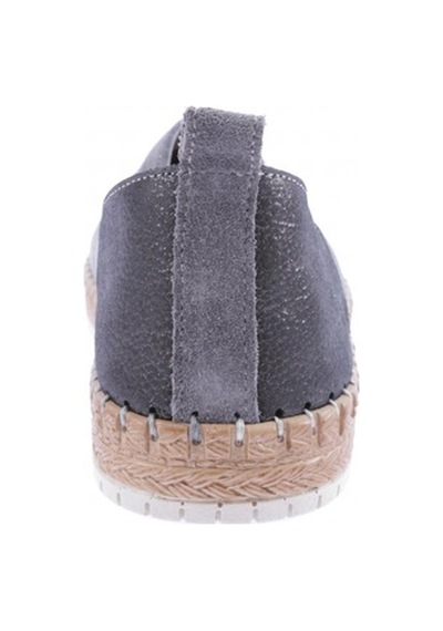 Dgn 1988 Kadin Espadril Ayakkabi 1988-2116-R0611 Gri