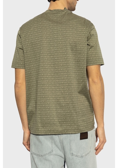 Emporio Armani Erkek T Shirt Em000787 Af12916 F7060 Haki Haki