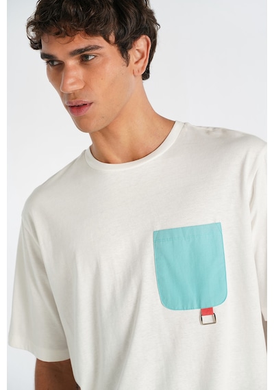 Hummel Marc Oversıze Kısa Kollu Tişört 912139-9003 Beyaz