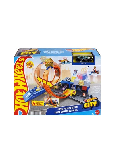 Jbm71 Hot Wheels Polis İstasyonu Oyun Seti Belirtilmemiş
