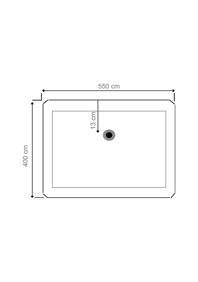 Newarc Lavabo Tezgah Altı Dikdörtgen 40 x 50 CM