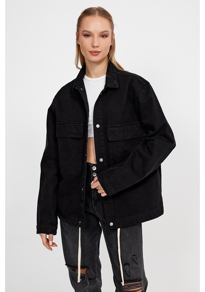 Özel Koleksiyon, Oversize Denim Ceket Un-3056 001