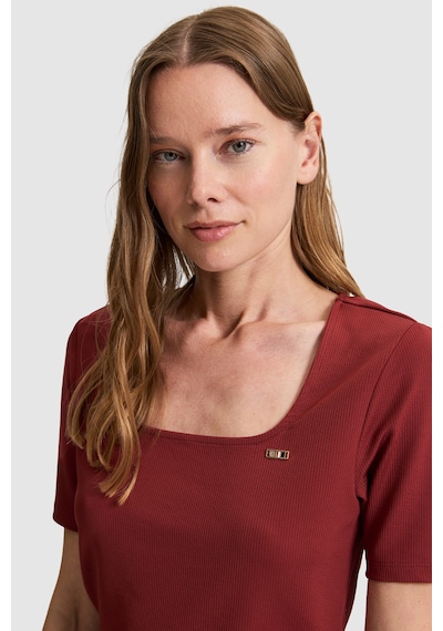 U.s. Polo Assn. Kadın Vişne Tişört Basic 50323524-vr223