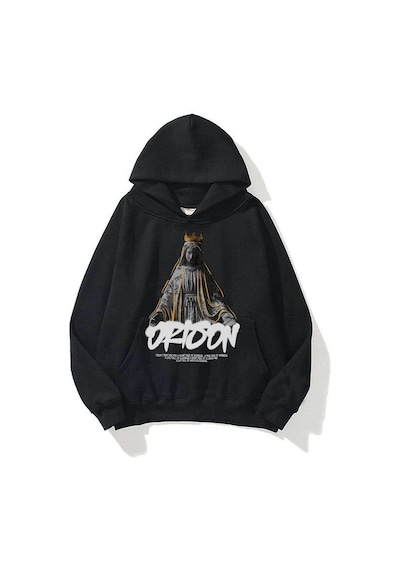 Tarzsokak Unisex Orison Sweatshirt Hoodie Siyah