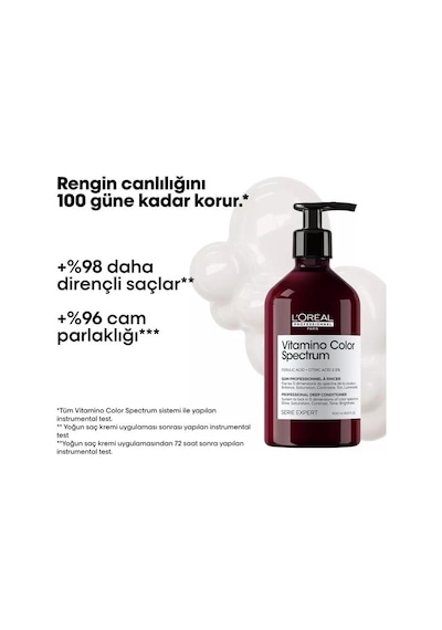 L'oreal Professionnel Vitamino Color Spectrum Boyalı Saçlar İçin Yoğun Bakım Kremi 500ml
