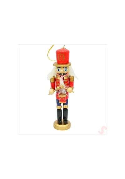 Kurşun Asker, Ahşap Fındıkkıran 13cm - Davulcu