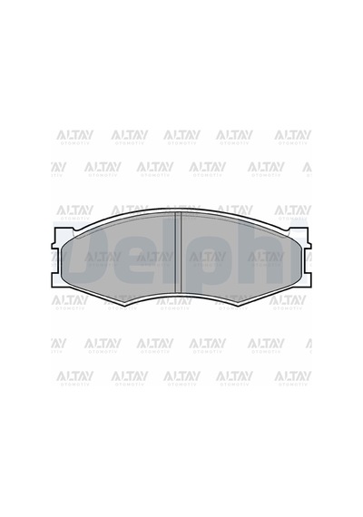 Delphi Nissan Pickup / D21 / D22 1990-1997 Ön Fren Balatası