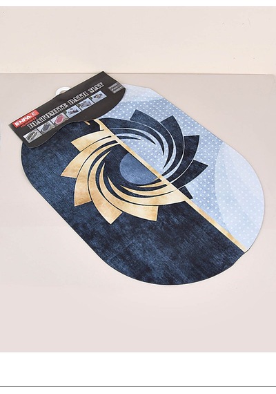 Makine Halısı Su Tutan Paspas 56 Cm Royaleks-ra-592 Çok Renkli