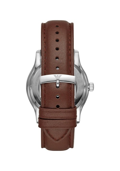 Emporio Armani AR60017 43 mm Deri Kordon Otomatik Erkek Kol Saati