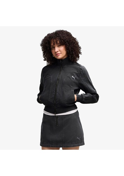 Puma Future Archive Washed Kadın Siyah Ceket 636681 Çok Renkli
