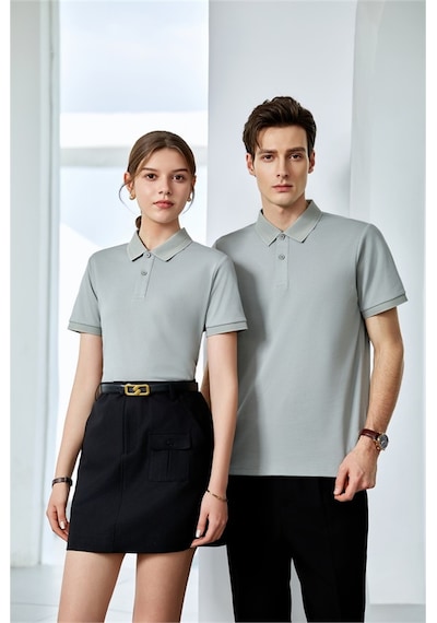 New Performance Premium Polo T-shirt 58.1% Pamuk 37.7% Polyester 4.2% Spandex Yeşil