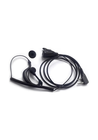 Quansheng Uv-k5 K6 Tk11 Uyumlu Spiral Kablolu Mikrofonlu Kulaklık 001
