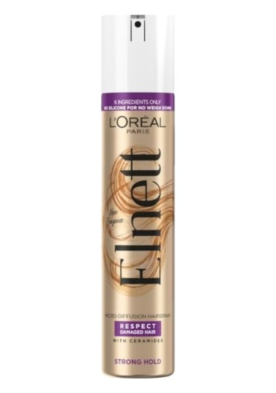 L'oréal Paris Elnett Hasarlı Saçlar İçin Güçlü Tutuş Saç Spreyi 200 Ml