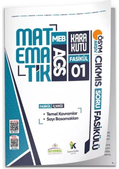 2026 Meb Ags Matematik Kara Kutu 8li Fasikül Seti Ösym Çıkmış Soru Bankası Çözümlü Modüler Paket