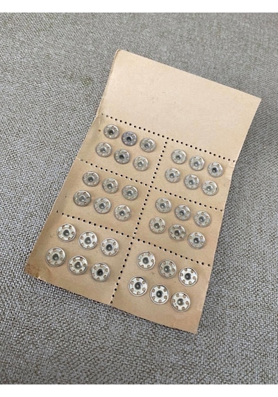 Antika Çıtçıt Düğme 1cm X 36lı - Bakkaliye Koleksiyon Çıt Çıt Düğme