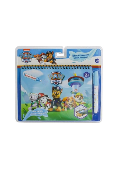 Paw Patrol Sihirli Boyama Kitabı - Özel Su Kalemli Tekrar Kullanılabilir Aktivite Seti