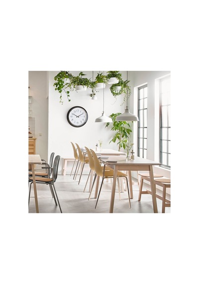 Ikea Bravur Duvar Saati 59 Cm Siyah