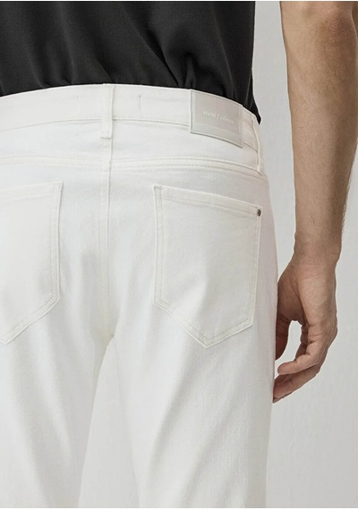 Mavi Marcus Beyaz Erkek Jean Pantolon M0035190581 Beyaz