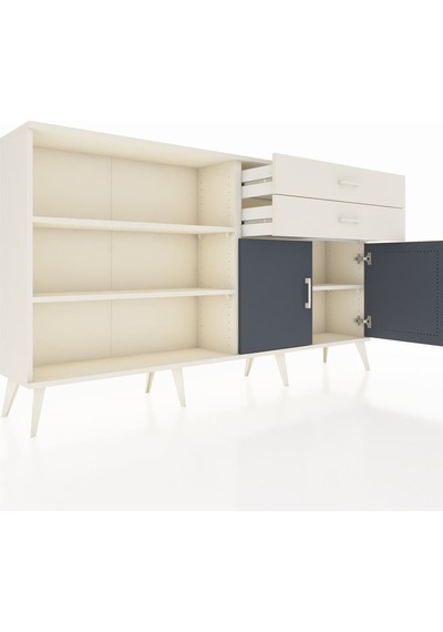 Arges Konsol 3 Raflı 2 Çekmeceli 2 Kapaklı 176x30x99 Aytaşı-antra Aytaşı-antrasit/aytaşı Arges Konsol 3 Raflı 2 Çekmeceli 2 Kapaklı 176x30x99 Aytaşı-antra Aytaşı-antrasit/aytaşı