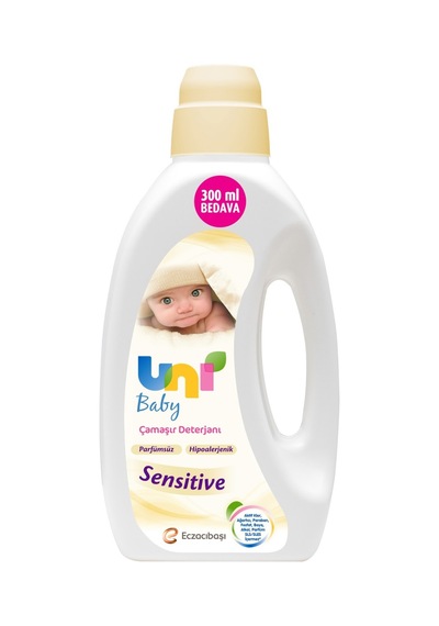 Uni Baby Sensitive Hipoalerjenik Parfümsüz Çamaşır Deterjanı 1800 ML