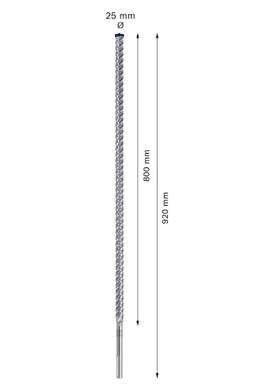 Bosch Expert Sds Max-8x Kırıcı Delici Delme Ucu 25 X 800 X 920 Mm  - 2608900243