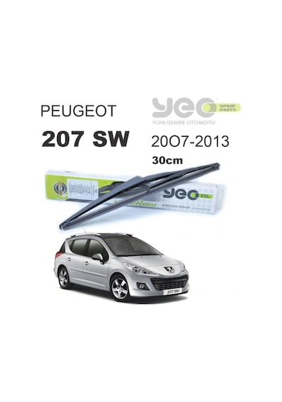 Peugeot 207 Sw Arka Silecek 2007-2013