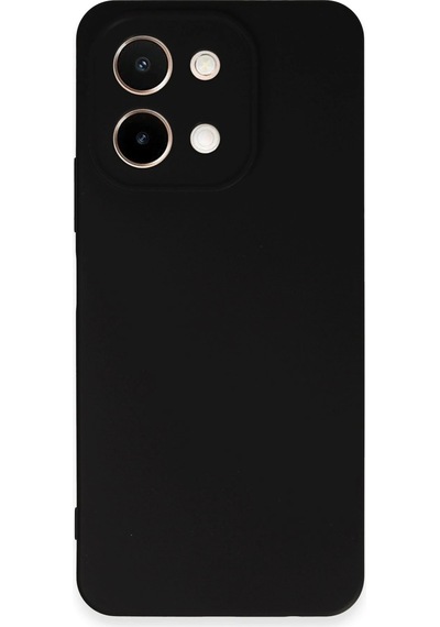 Newface Vivo Y28 Kılıf First Silikon Semeglbl - 48 - Siyah Sıyah